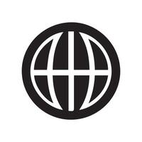 Silhouette of Business Element Logo Icon Isolated in White vector