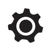 Silhouette of Business Element Logo Icon Isolated in White vector