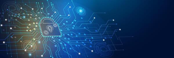 Network protection and cybersecurity. Future technology web services for business and internet project management vector