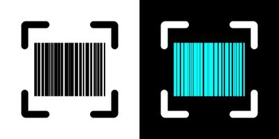 Fake Barcode scan icon collection for web, ui, mobile apps. Barcode scanning sign symbol. vector