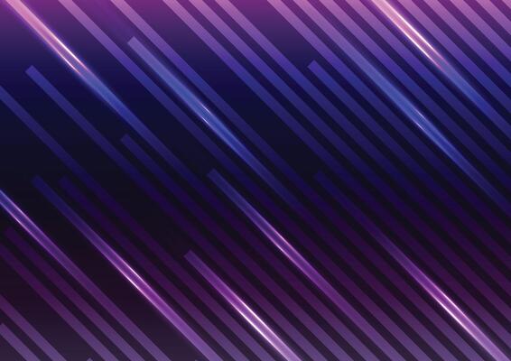 Technology geometric blue pattern purple background