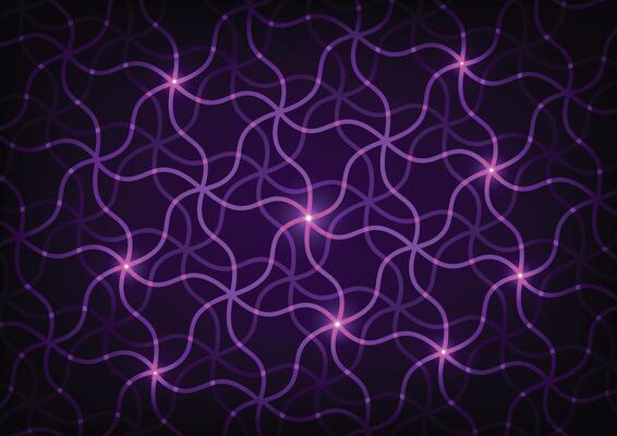 Technology purple electric violet wave curve background