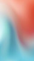 Refined vertical mesh blur backdrop features an interconnected wave composition in a harmonious light blue orange gradient vector