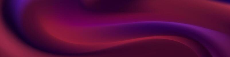 Impactful red violet hued mesh banner highlights the smooth, geometric flow of a mesmerizing blurred effect vector