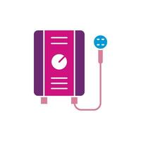 Water Heater icon design templates simple and modern concept vector