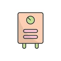 Water Heater icon design templates simple and modern concept vector