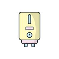 Water Heater icon design templates simple and modern concept vector