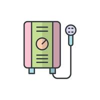 Water Heater icon design templates simple and modern concept vector