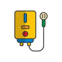 Water Heater icon design templates simple and modern concept vector