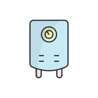 Water Heater icon design templates simple and modern concept vector