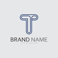 letter T logo image and font T design graphic vector