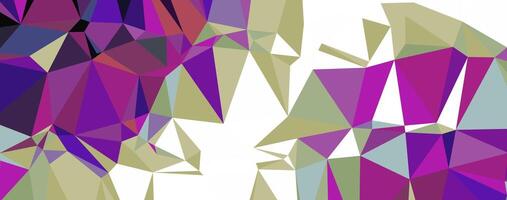 creative banner background with vibrant color composition vector