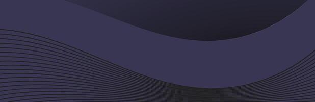 abstract halftone background made of curved lines in dark blue colors vector