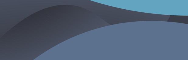 abstract halftone background made of curved lines in dark blue colors vector