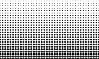 Geometric Halftone Background With Round Dot Elements. Isolated Illustration vector