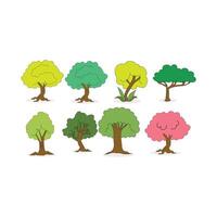 Tree plant icon image 10 vector