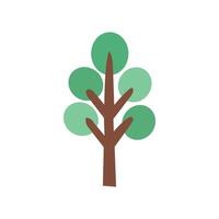 Tree plant icon image 2 vector