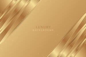 Luxury abstract golden background. Elegant gradient luxury golden backdrop with glitter vector
