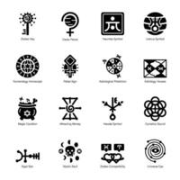 Check out this glyph icon of providence eye vector