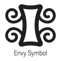 Easy to edit glyph icon of a starfish vector