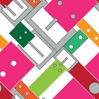 hand drawn belts seamless pattern, multicolored vector