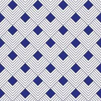 Blue Diamond Geometric seamless pattern background and fabric vector