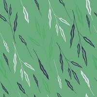 Abstract leaves pattern. Seamless pattern, can be used for fabrics, wallpaper, web, card. vector