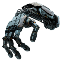 Robotic Hand Reaching Out in the Darkness png