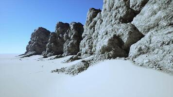 Group of Large Rocks Clustered Together video