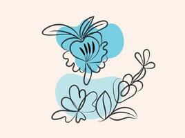 Hand drawn stencil element collection vector