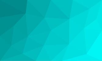 Abstract elegant cyan blue background. Polygon geometric abstract pattern illustration template. Mosaic concept vector