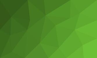 Beautiful abstract geometric triangular low poly background design. Gradient on sea green color vector