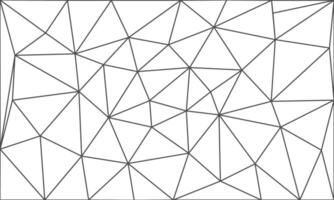 Abstract polygon geometric structure line on white background. Mosaic pattern concept. Modern diamond texture vector