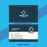 Designing a Professional Business Card Template vector