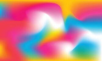 Colorful smooth liquid texture abstract background vector