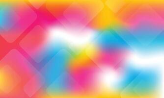 Colorful smooth liquid texture abstract background with overlap square shapes vector