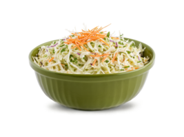 Coleslaw Refreshing coleslaw made with shredded cabbage mayonnaise and hint of vinegar png