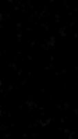 Vertical Abstract white lined texture animation with black background video