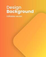Simple colorful gradient background. Social media template illustration. vector