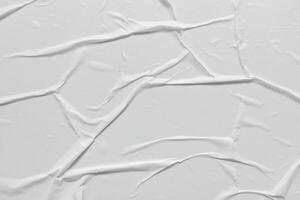 Glued paper texture. Crumpled paper background. vector