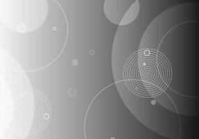 Geometric circle background. vector