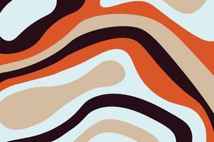 Psychedelic groovy background. Colorful abstract background. illustration. vector