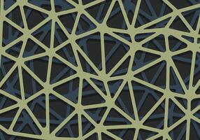 Geometric line overlapping layer background. vector