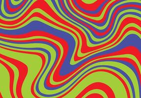 Psychedelic groovy background. Colorful abstract background. illustration. vector