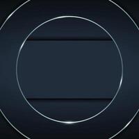 Geometric overlapping layer with lines. vector