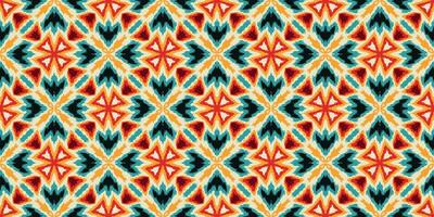 Seamless batik pattern,Seamless tribal batik pattern,and Seamless colorful pattern resemble ethnic boho, Aztec,and ikat styles.designed for use in wallpaper,fabric,curtain,carpet,Batik Embroidery vector
