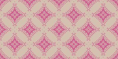 Seamless batik pattern,Seamless tribal batik pattern,and Seamless colorful pattern resemble ethnic boho, Aztec,and ikat styles.designed for use in wallpaper,fabric,curtain,carpet,Batik Embroidery vector