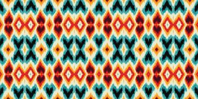 Seamless batik pattern,Seamless tribal batik pattern,and Seamless colorful pattern resemble ethnic boho, Aztec,and ikat styles.designed for use in wallpaper,fabric,curtain,carpet,Batik Embroidery vector