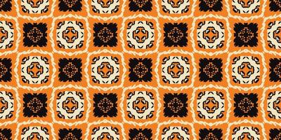 Seamless batik pattern,Seamless tribal batik pattern,and Seamless colorful pattern resemble ethnic boho, Aztec,and ikat styles.designed for use in wallpaper,fabric,curtain,carpet,Batik Embroidery vector