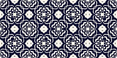 Seamless batik pattern,Seamless tribal batik pattern,and Seamless colorful pattern resemble ethnic boho, Aztec,and ikat styles.designed for use in wallpaper,fabric,curtain,carpet,Batik Embroidery vector